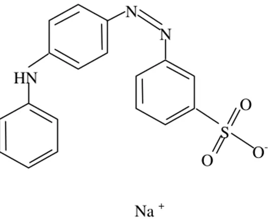 Gambar 2. Struktur Metanil Yellow 