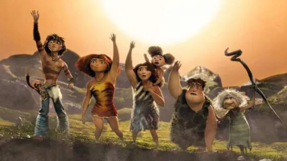 Gambar 2.3 The Croods (sumber : http://www.nerdist.com/2013/03/interview-with-the- http://www.nerdist.com/2013/03/interview-with-the-croods-and-the-office-actor-clark-duke/) 