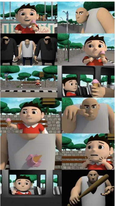 Gambar 8. Visualisasi scene 