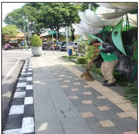 Gambar  1.4 Penggal City Walk Di Jalan Sukowati (Sumber: Survei, 2016)  