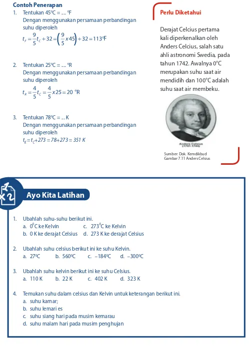 Gambar 7.11 Anders Celsius