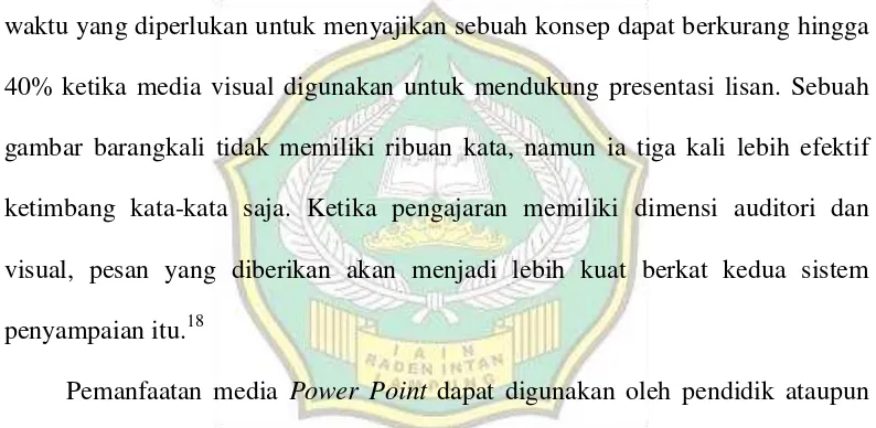 gambar barangkali tidak memiliki ribuan kata, namun ia tiga kali lebih efektif 