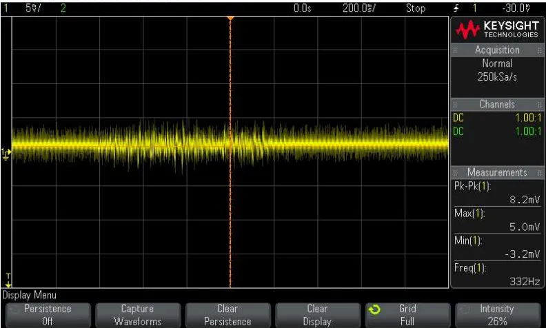 Figure 2.12: Raw EMG signal 