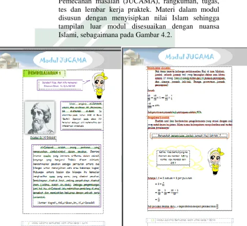 Gambar 4.2  Tampilan Materi 