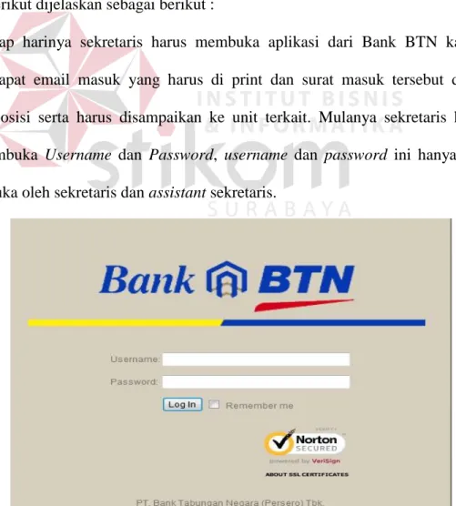 Gambar 3.8 Aplikasi Bank BTN 