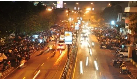 Gambar 4.3  Pasar Jongkok dua arah 