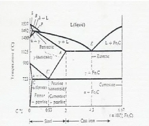 Gambar 7.1: Diagram Fe – Fe 3 C 