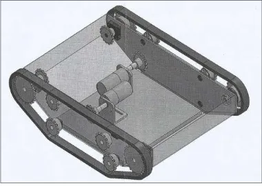 Figure 3: Drawing of the ROC using SolidWorks software