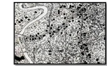 Gambar 4Pola permukiman Betawi di bagian dalam (hinterland) Sumber : Harun et al.1999 