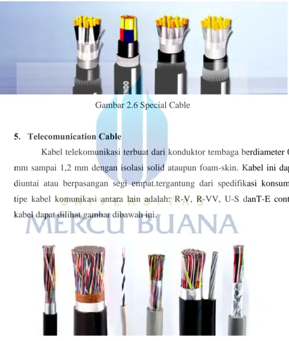 Gambar 2.6 Special Cable 