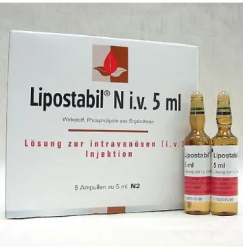 Gambar 4.3. Preparat Phosphatidylcholine dengan merek dagang Lipostabil ®
