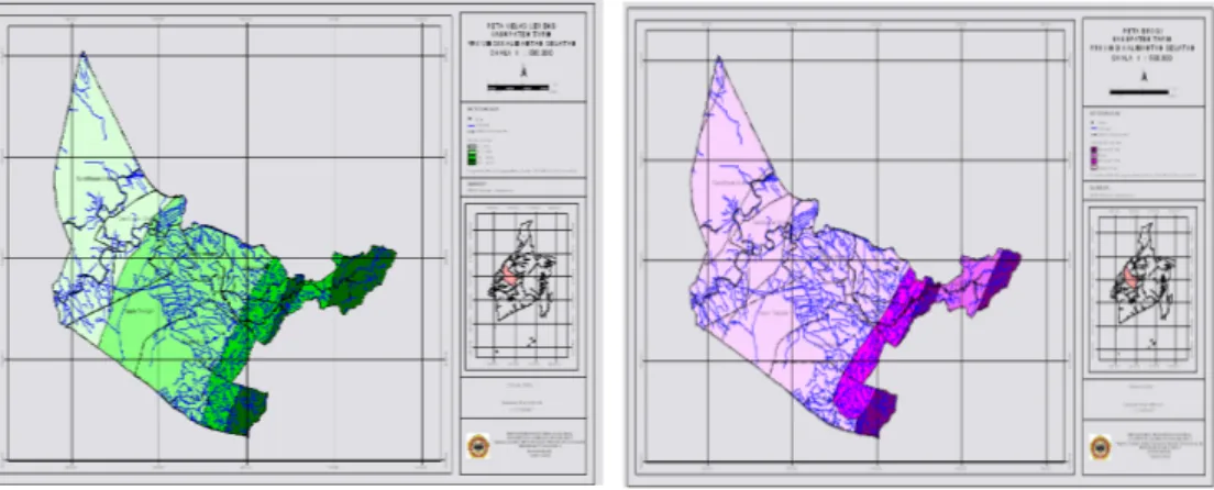 Gambar 7. Peta Potensi Lahan di Kabupaten Tapin 