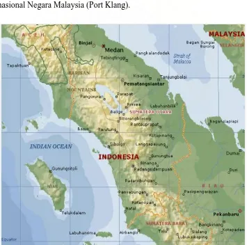 Gambar 4.1 Peta Kota Tanjungbalai Dalam Konteks Regional  Sumber : Bappeda Kota Tanjungbalai, 2006