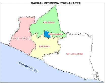 Gambar 4.1Posisi Kabupaten Kulon Progo 
