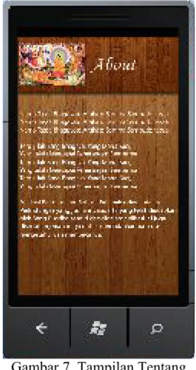 Gambar 7. berisi tentang salam pembuka paritta dalam Bahasa Pali, arti terjemahan dan seputar  aplikasi paritta dalam Bahasa Pali