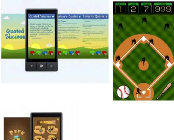 Gambar 1.3 Windows phone untuk aplikasi game 
