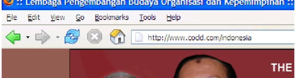 Gambar Judul  - Peta situs (Site Map) 
