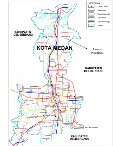 Gambar 4.3. Peta Kota Medan   