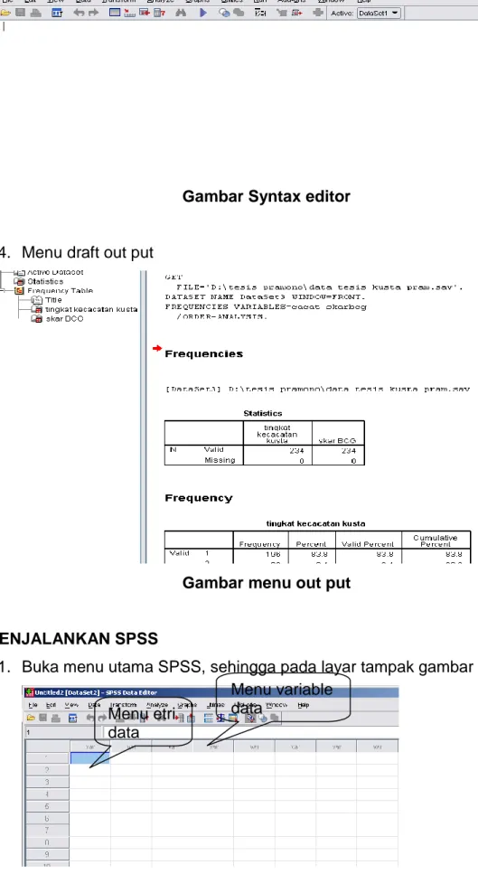 Gambar Syntax editor 