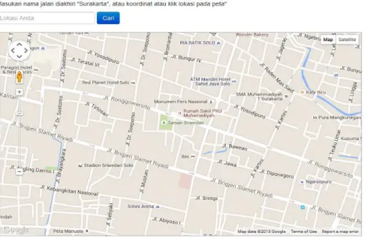 Gambar 5.5. Peta Kota Surakarta 