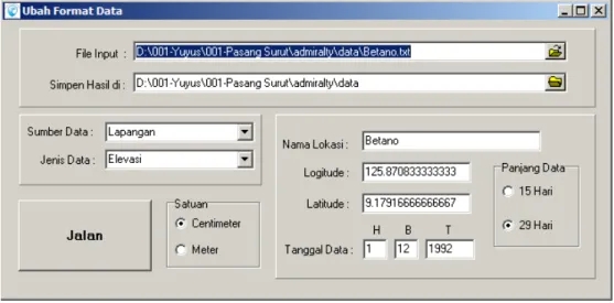 Gambar L. 17 Form udah Format Data 