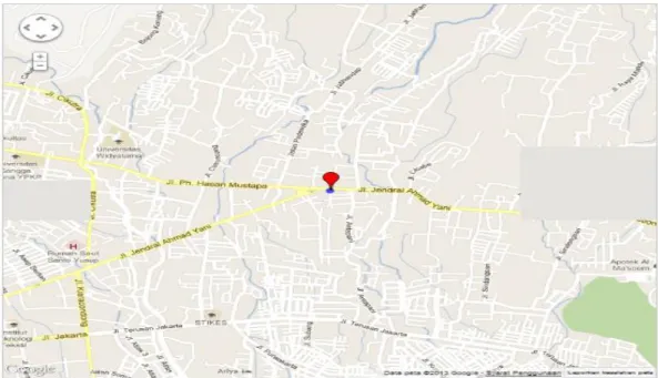 Gambar 4.3 Peta google map API 
