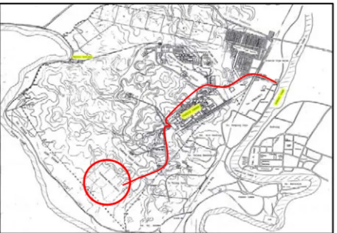 Gambar 3.2 Peta Lokasi Pabrik Baturaja PT. Semen Baturaja (Persero)