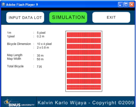 Gambar 4.6 Layar Simulation 