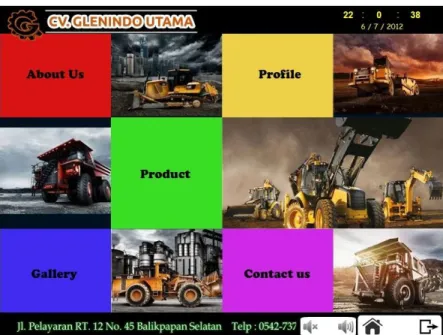 Gambar 4.3 Tampilan Menu 