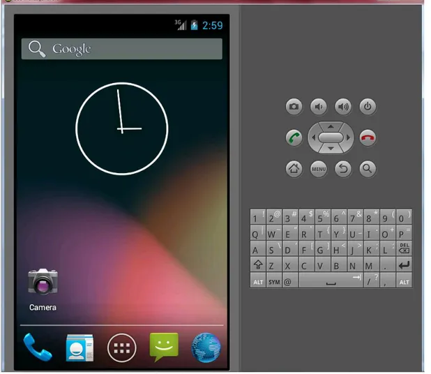 Gambar 2.2 Tampilan Emulator Android 
