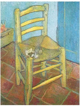 Gambar 231. Vincent Van Gogh, Kursi dan Pipa Cerutu (sumber: Stan Smith.) 
