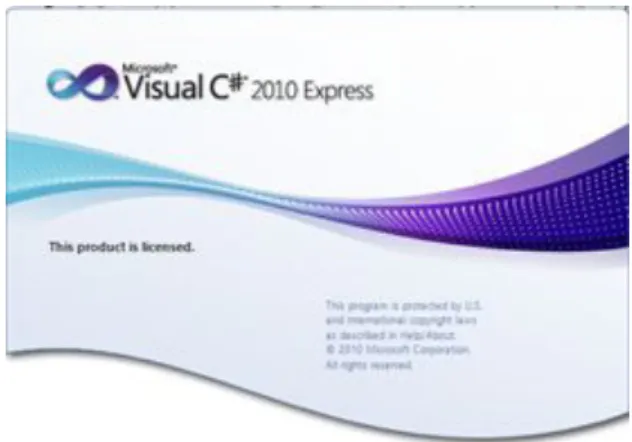 Gambar 7. Tampilan Awal Visual C#