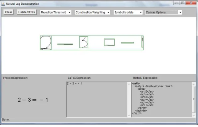Gambar 4.13 Contoh Tampilan Input - Output dengan Expression Boxes 