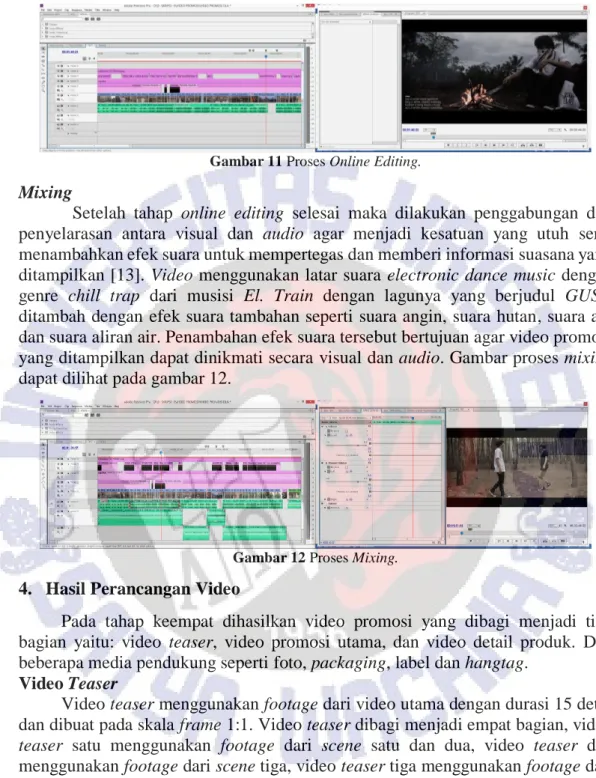 Gambar 11 Proses Online Editing. 