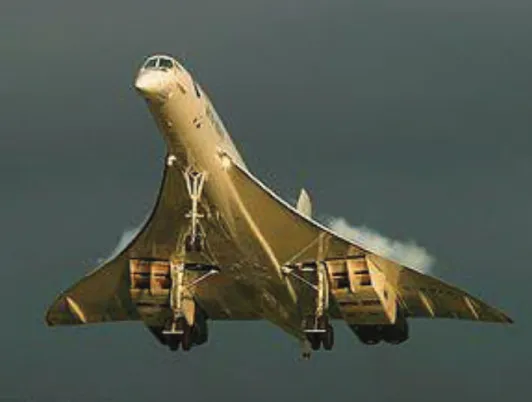 Gambar 1. Pesawat supersonic Concorde 