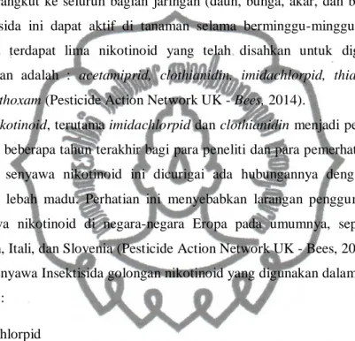 Gambar 13. Struktur kimia imidachlorpid 