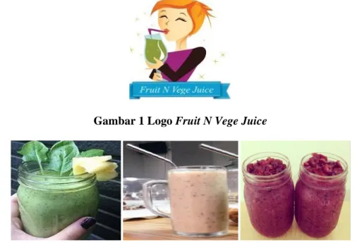 Gambar 1 Logo Fruit N Vege Juice 
