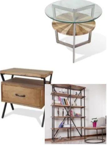 Gambar 4.8  Uni lamp table  Sumber: CV Yudhistira 