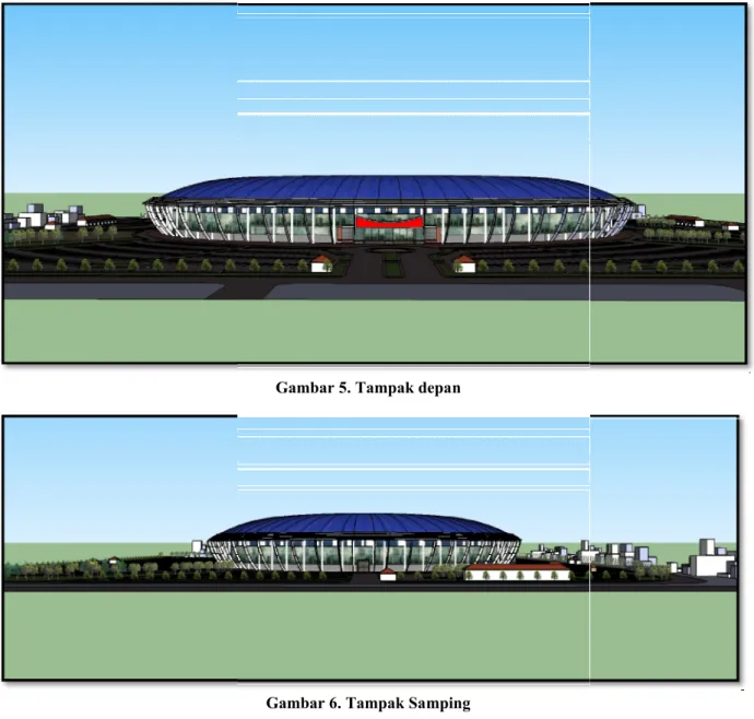 Gambar 7. Tribun dan Lapangan