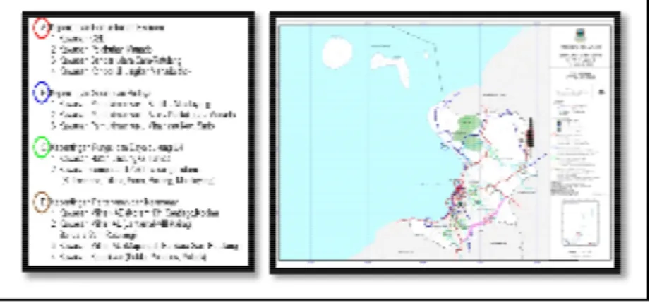 Gambar 1.Peta Perancangan Kawasan Strategis di Kota  Manado 
