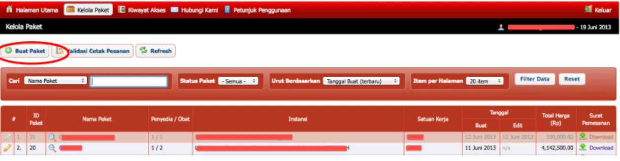 Gambar	  Halaman	  Kelola	  Paket	  