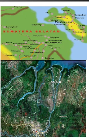 Gambar 1.2 Lokasi pendirian pabrik hexamine pada prarancangan pabrik hexamine dengan proses Leonard kapasitas 15.000 ton/tahun