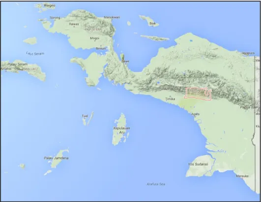 Gambar 1. Peta Lokasi Daerah Penyelidikan 