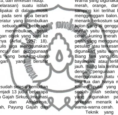Gambar 2. Gajah Sirkus  Sumber: (Dokumentasi Devi, 2016) 