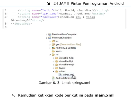 Gambar 6. 3. Letak strings.xml 
