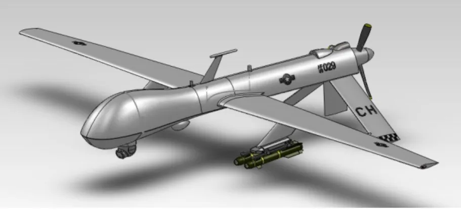 Gambar 2.1 Pesawat Udara Nir Awak Predator milik USA 