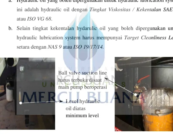 Gambar 3. 12  Oil Level dan Ball Valve 