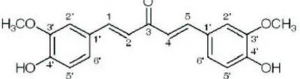 Gambar 2. Struktur senyawa gamavuton-0 (Putri, 2005).  