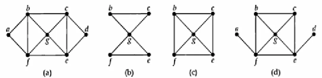 Gambar 3.2 Contoh menentukan graph Euler dan Hamilton 