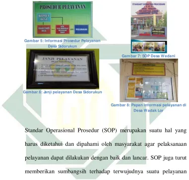 Gambar 5: Informasi Prosedur Pelayanan 